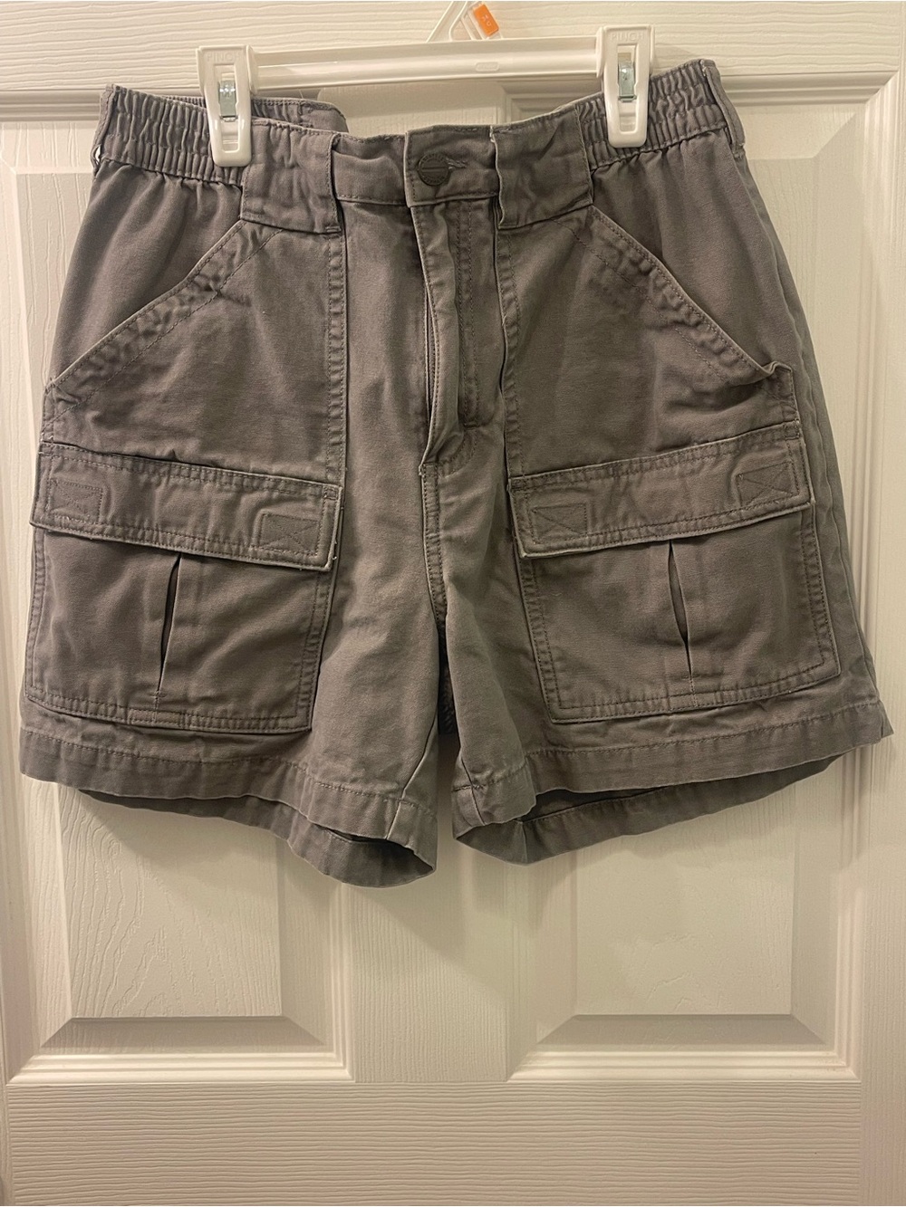 RedHead Gray Casual Button Shorts